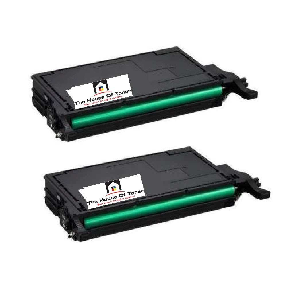 Compatible Toner Cartridge Replacement for SAMSUNG CLT-K508L (CLTK508L) High Yield Black (5K YLD) 2-Pack Compatible Toner Cartridge Replacement for SAMSUNG CLT-K508L (CLTK508L) High Yield Black (5K YLD) 2-Pack