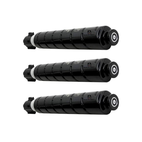 Compatible Toner Cartridge Replacement for CANON 0481C003AA (GPR-55) COMPATIBLE (3-PACK)