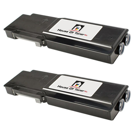 Compatible Toner Cartridge Replacement For DELL 331-8429 (W8D60) Black (11K YLD) 2-Pack