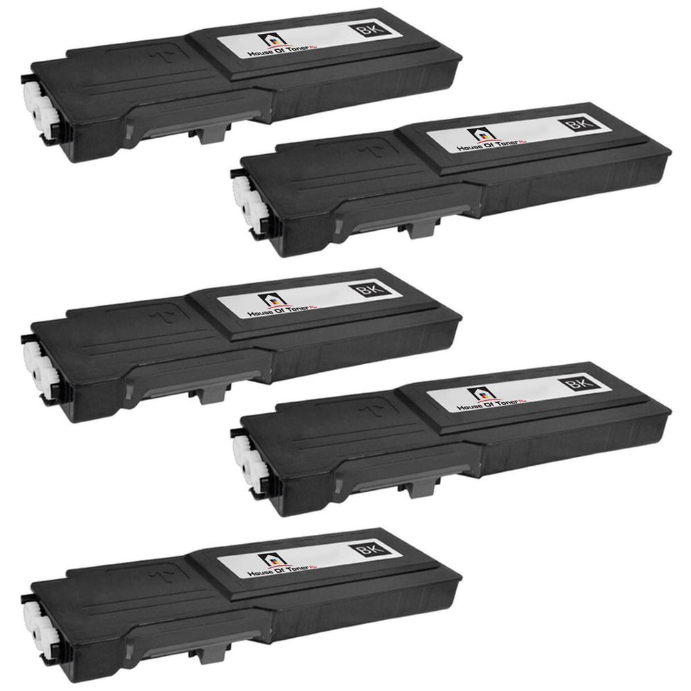 Compatible Toner Cartridge Replacement for DELL 593-BBBU (COMPATIBLE) 5 PACK Compatible Toner Cartridge Replacement for DELL 593-BBBU (COMPATIBLE) 5 PACK