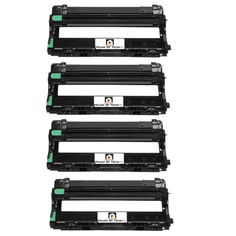 Compatible Drum Unit Replacement for Brother DR210CL (DR-210CL) Drum Set (4-Pack)