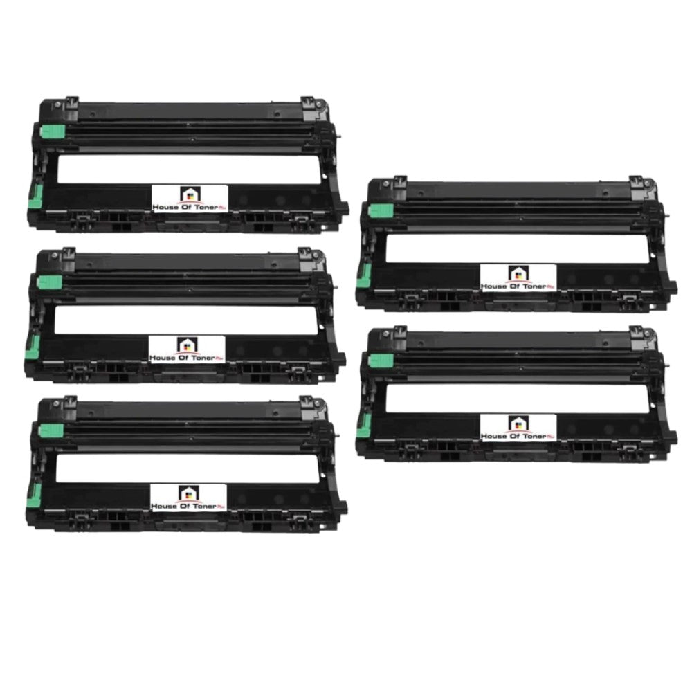 Compatible Drum Unit Replacement for Brother DR210CL (DR-210CL) Drum Set (5-Pack) Compatible Drum Unit Replacement for Brother DR210CL (DR-210CL) Drum Set (5-Pack)