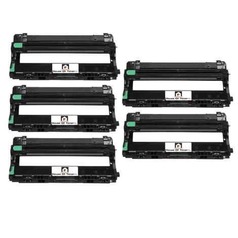 Compatible Drum Unit Replacement for Brother DR210CL (DR-210CL) Drum Set (5-Pack)