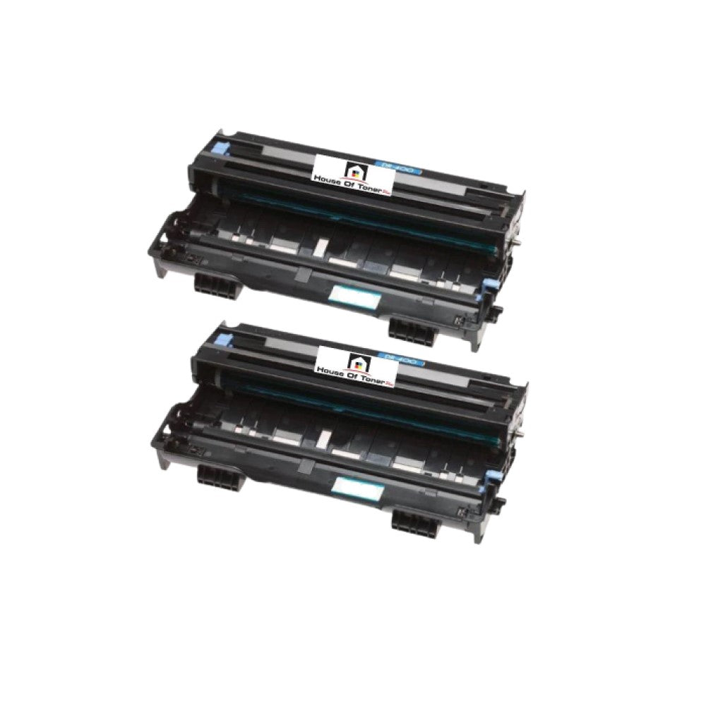 Compatible Drum Unit Replacement for BROTHER DR400 (DR-400) Black (2-Pack) Compatible Drum Unit Replacement for BROTHER DR400 (DR-400) Black (2-Pack)
