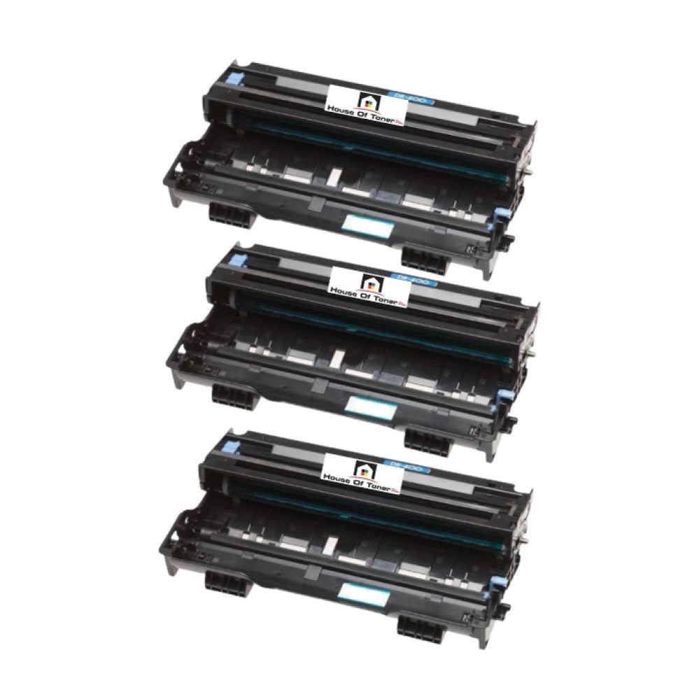 Compatible Drum Unit Replacement for BROTHER DR400 (DR-400) Black (3-Pack) Compatible Drum Unit Replacement for BROTHER DR400 (DR-400) Black (3-Pack)