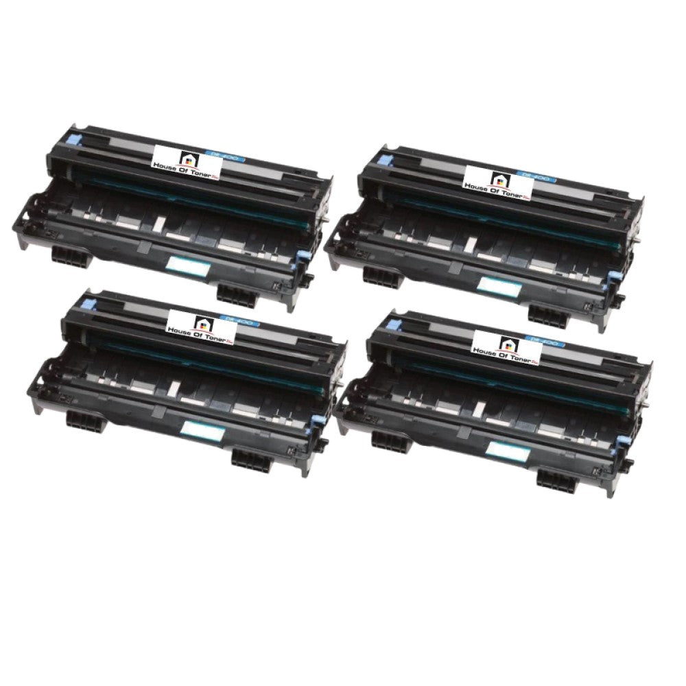 Compatible Drum Unit Replacement for BROTHER DR400 (DR-400) Black (4-Pack) Compatible Drum Unit Replacement for BROTHER DR400 (DR-400) Black (4-Pack)