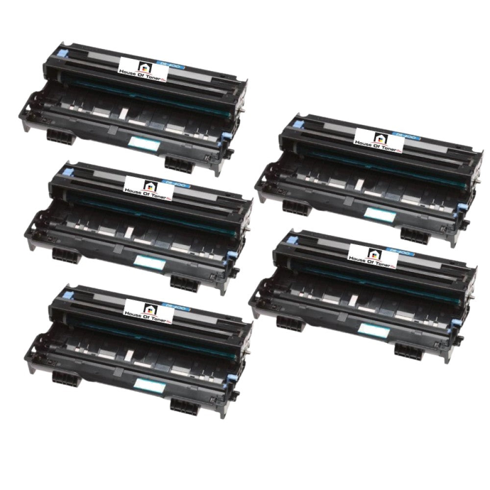 Compatible Drum Unit Replacement for BROTHER DR400 (DR-400) Black (5-Pack) Compatible Drum Unit Replacement for BROTHER DR400 (DR-400) Black (5-Pack)