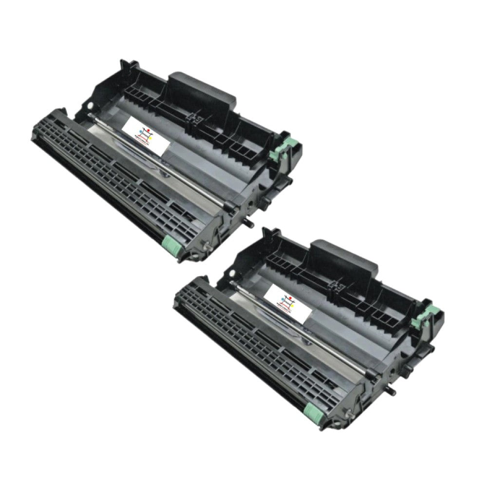 Compatible Drum Unit Replacement for BROTHER DR420 (DR-420) Black (2-Pack) Compatible Drum Unit Replacement for BROTHER DR420 (DR-420) Black (2-Pack)