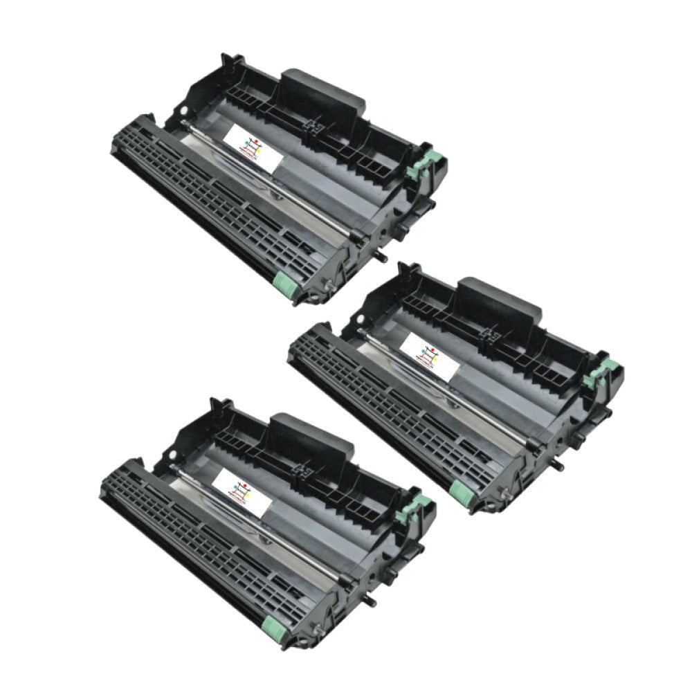 Compatible Drum Unit Replacement for BROTHER DR420 (DR-420) Black (3-Pack) Compatible Drum Unit Replacement for BROTHER DR420 (DR-420) Black (3-Pack)