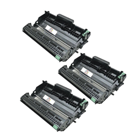 Compatible Drum Unit Replacement for BROTHER DR420 (DR-420) Black (3-Pack)