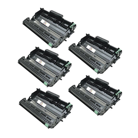Compatible Drum Unit Replacement for BROTHER DR420 (DR-420) Black (5-Pack)