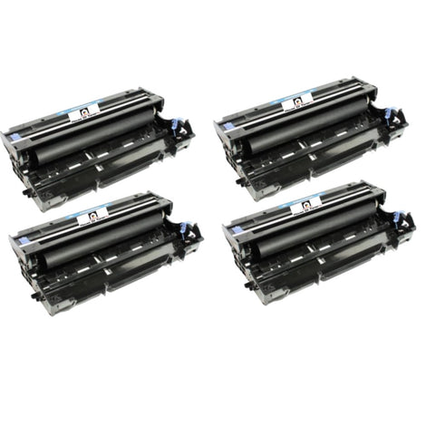 Compatible Drum Unit Replacement for BROTHER DR500 (DR-500) Black (4-Pack)