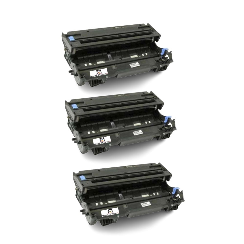 Compatible Drum Unit Replacement for BROTHER DR510 (DR-510) Black (3-Pack) Compatible Drum Unit Replacement for BROTHER DR510 (DR-510) Black (3-Pack)