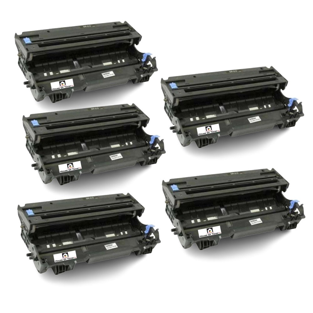 Compatible Drum Unit Replacement for BROTHER DR510 (DR-510) Black (5-Pack) Compatible Drum Unit Replacement for BROTHER DR510 (DR-510) Black (5-Pack)