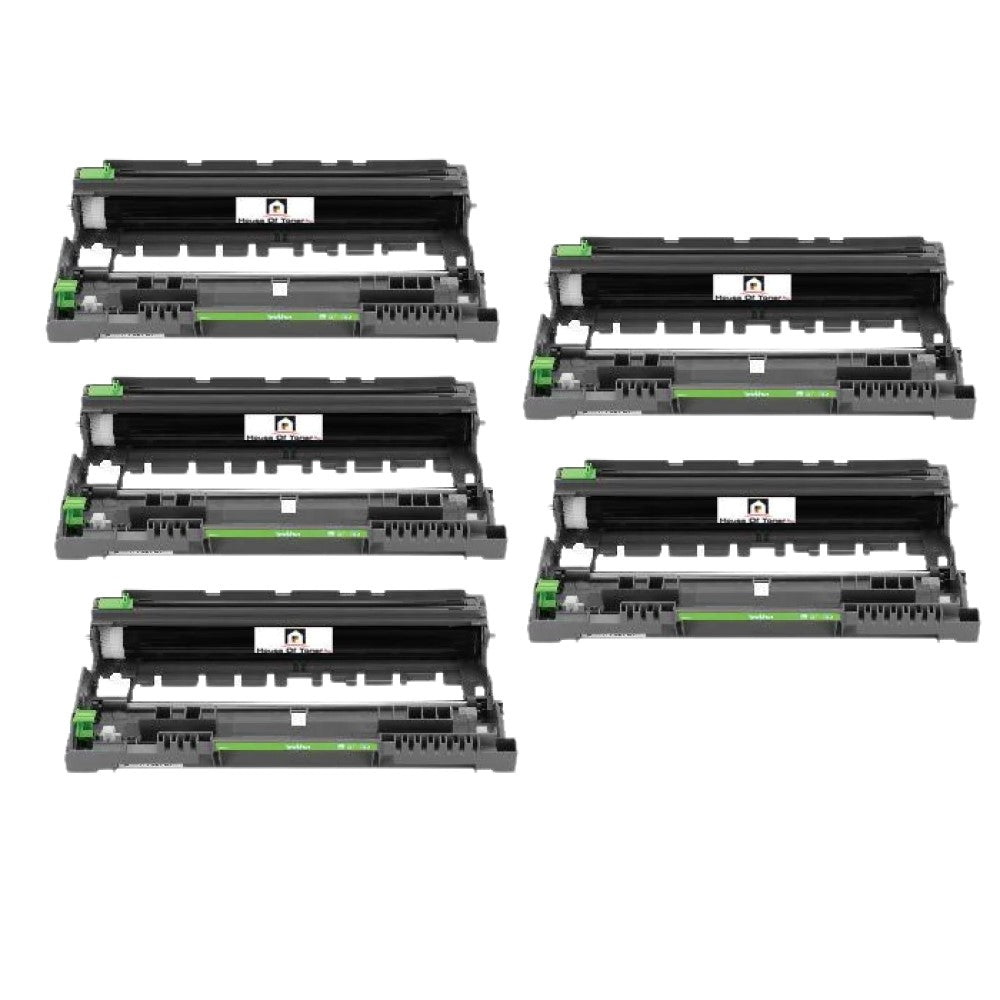 Compatible Drum Unit Replacement for BROTHER DR730 (DR-730) Black (5-Pack) Compatible Drum Unit Replacement for BROTHER DR730 (DR-730) Black (5-Pack)