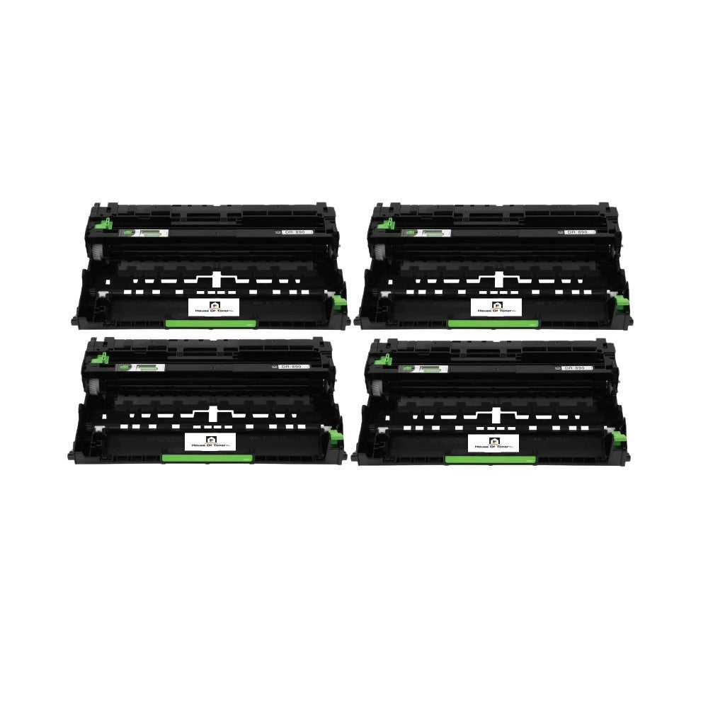 Compatible Drum Unit Replacement For Brother DR890 (DR-890) Black (4-Pack) Compatible Drum Unit Replacement For Brother DR890 (DR-890) Black (4-Pack)