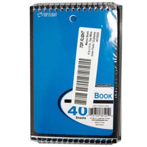 FB568 (2 Pack) 4" x 6" Memo Notebook in Assorted Colors