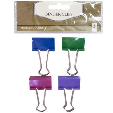 FD316 Four Pack Binder Clips