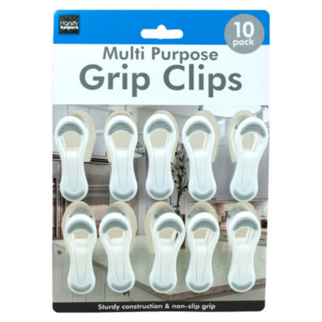 GE076 10 Pack Multi-Purpose Grip Clips