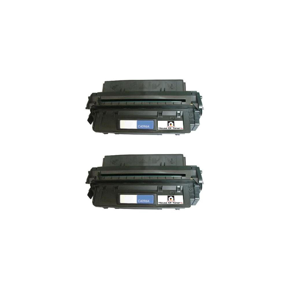 Compatible Toner Cartridge Replacement For HP C4096A (96A) Black (5K YLD) 2-Pack Compatible Toner Cartridge Replacement For HP C4096A (96A) Black (5K YLD) 2-Pack