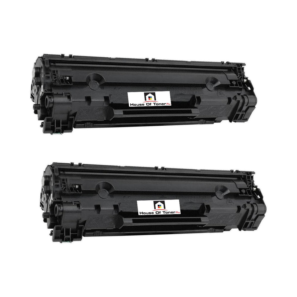 Compatible Toner Cartridge Replacement for HP CE278A (78A) Black (2.1K YLD) 2-Pack Compatible Toner Cartridge Replacement for HP CE278A (78A) Black (2.1K YLD) 2-Pack