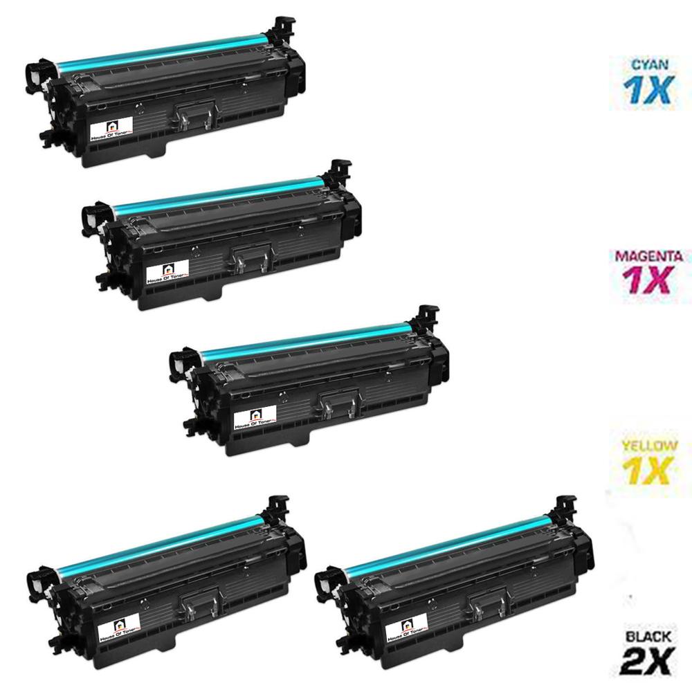 HP 2) CE400X, 1) CE401A, 1) CE402A, 1) CE403A (COMPATIBLE) 5 PACK HP 2) CE400X, 1) CE401A, 1) CE402A, 1) CE403A (COMPATIBLE) 5 PACK