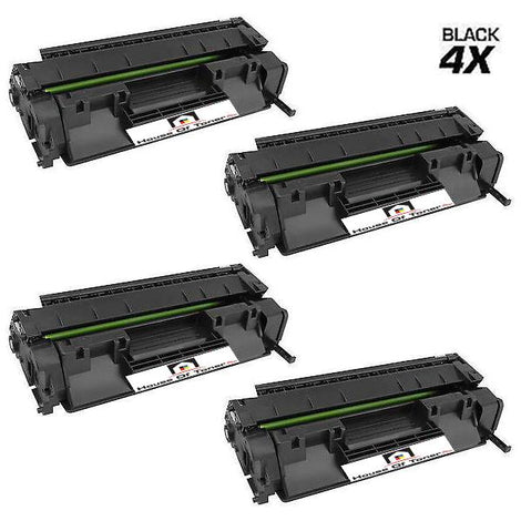 HP CE505A (COMPATIBLE) 4 PACK