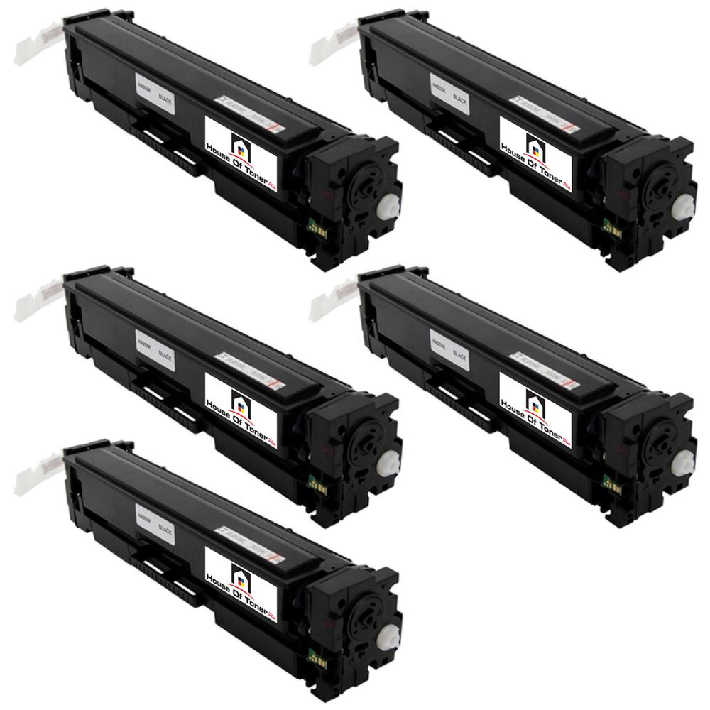 Compatible Toner Cartridge Replacement for HP CF400X (COMPATIBLE) 5 PACK Compatible Toner Cartridge Replacement for HP CF400X (COMPATIBLE) 5 PACK