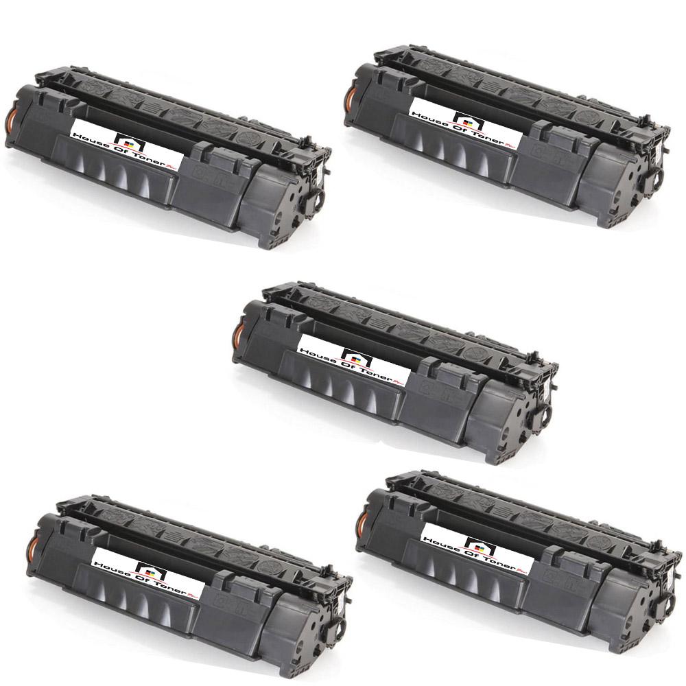 Compatible Toner Cartridge Replacement for HP Q5949X (49X) High Yield Black (6K YLD) 5-Pack Compatible Toner Cartridge Replacement for HP Q5949X (49X) High Yield Black (6K YLD) 5-Pack