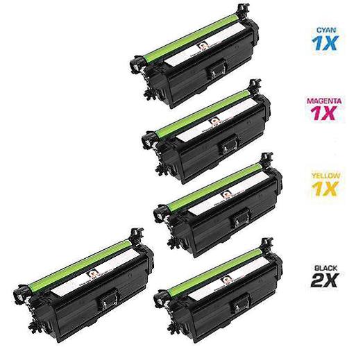 HP 2) CF320A, 1) CF331A, 1) CF332A, 1) CF333A (COMPATIBLE) 5 PACK HP 2) CF320A, 1) CF331A, 1) CF332A, 1) CF333A (COMPATIBLE) 5 PACK