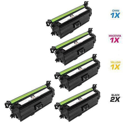 HP 2) CF320A, 1) CF331A, 1) CF332A, 1) CF333A (COMPATIBLE) 5 PACK