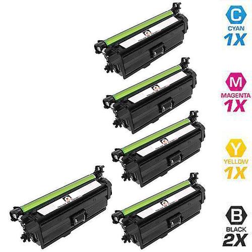HP 2) CF330X, 1) CF331A, 1) CF332A, 1) CF333A (COMPATIBLE) 5 PACK HP 2) CF330X, 1) CF331A, 1) CF332A, 1) CF333A (COMPATIBLE) 5 PACK