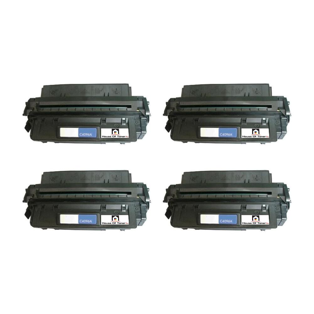 Compatible Toner Cartridge Replacement For HP C4096A (96A) Black (5K YLD) 4-Pack Compatible Toner Cartridge Replacement For HP C4096A (96A) Black (5K YLD) 4-Pack