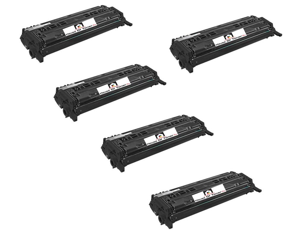 Compatible Toner Cartridge Replacement for HP Q6000A (COMPATIBLE) 5 PACK Compatible Toner Cartridge Replacement for HP Q6000A (COMPATIBLE) 5 PACK