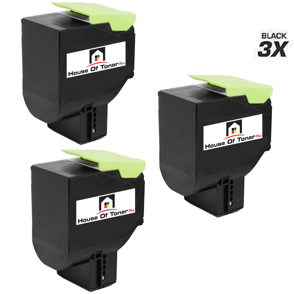 LEXMARK 70C1HK0 (COMPATIBLE) 3 PACK LEXMARK 70C1HK0 (COMPATIBLE) 3 PACK