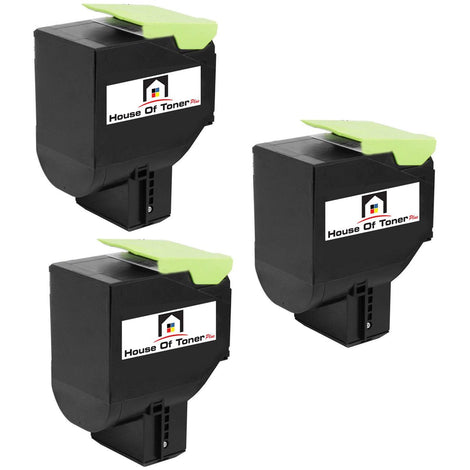 LEXMARK 80C1SK0 (COMPATIBLE) 3 PACK