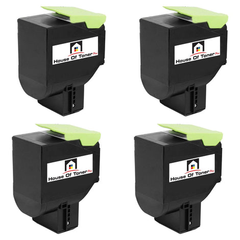 LEXMARK 80C1SK0 (COMPATIBLE) 4 PACK