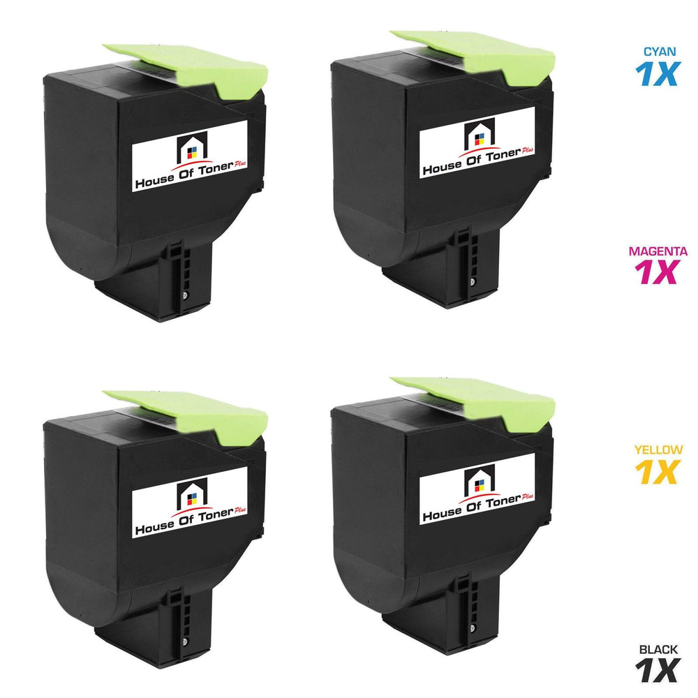 LEXMARK 70C1HK0, 70C1HM0, 70C1HC0, 70C1HY0 (COMPATIBLE) 4 PACK LEXMARK 70C1HK0, 70C1HM0, 70C1HC0, 70C1HY0 (COMPATIBLE) 4 PACK