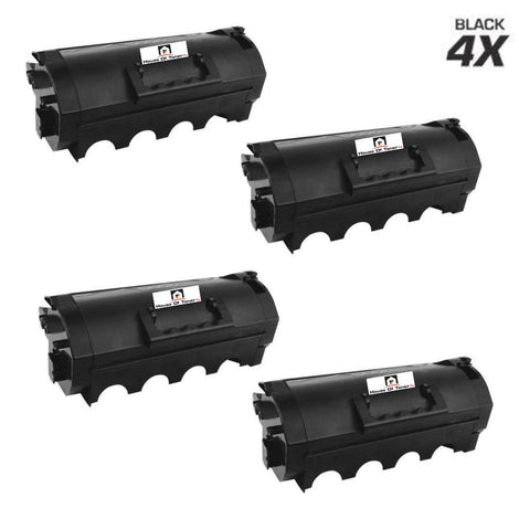 LEXMARK 62D1X00 (COMPATIBLE) 4 PACK