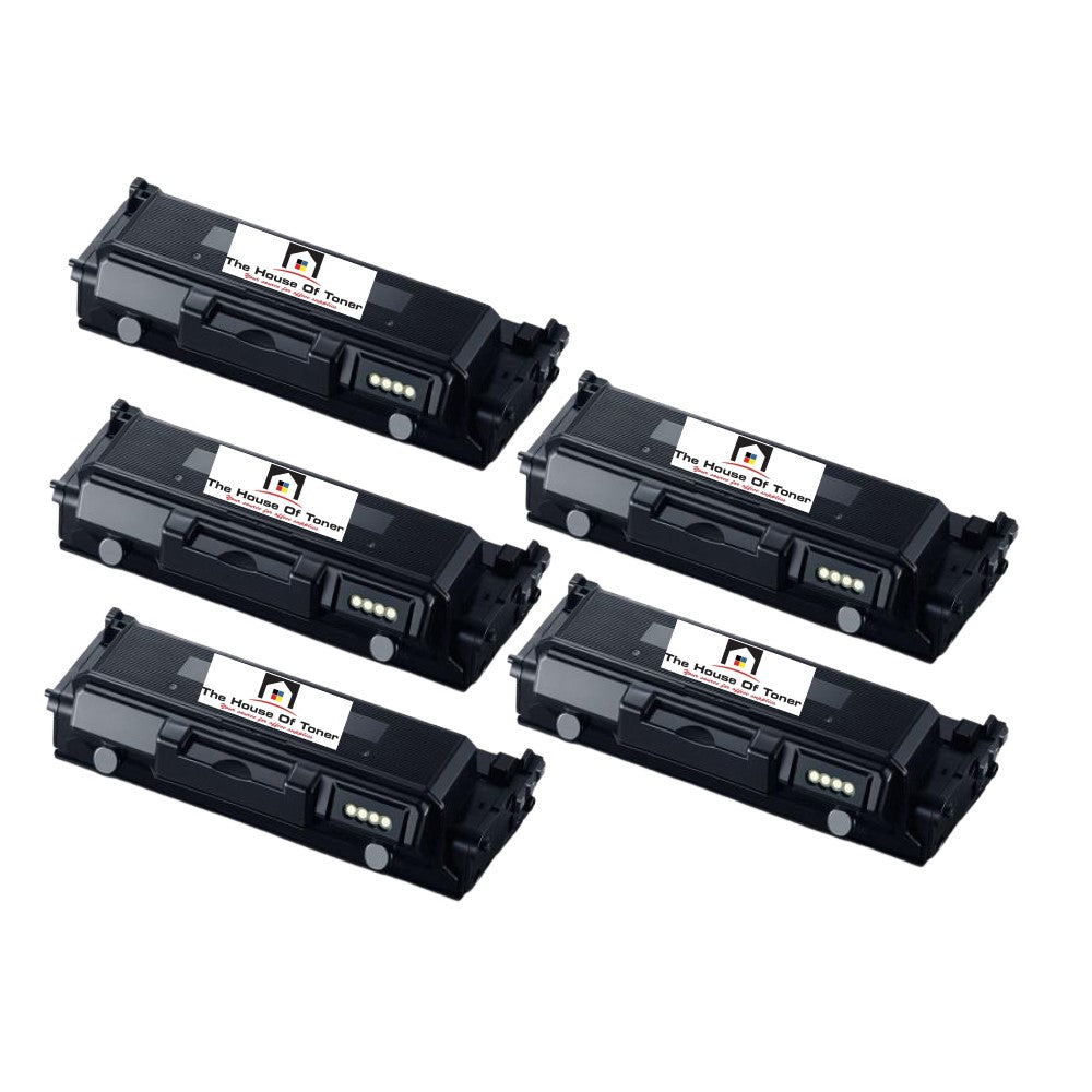 Compatible Toner Cartridge Replacement For SAMSUNG MLT-D204L (MLTD204L) High Yield Black (5K YLD) 5-Pack