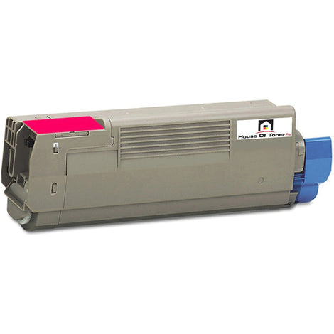 Compatible Toner Cartridge Replacement for OKIDATA 43324402 (TYPE C8) High Yield Magenta (5K YLD)