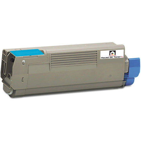 Compatible Toner Cartridge Replacement For OKIDATA 43324403 (TYPE C8) High Yield Cyan (5K YLD)