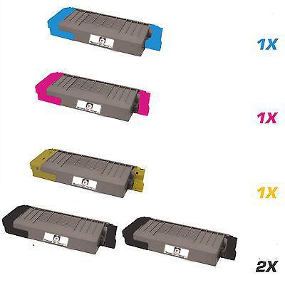 OKIDATA 2) 43866104, 1) 43866103, 1) 43866102, 1) 43866101 (COMPATIBLE) 5 PACK