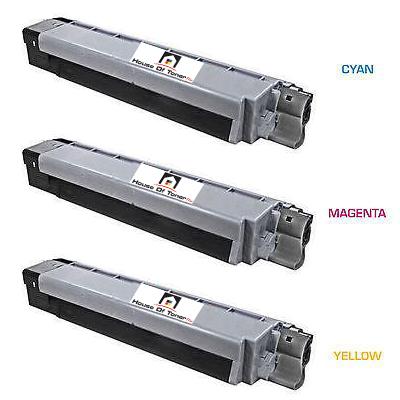 OKIDATA 1) 44059111,1) 44059110, 1) 44059109 (COMPATIBLE) 3 PACK