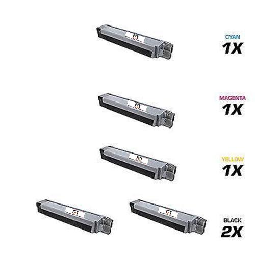 OKIDATA 2) 44059112, 1) 44059111,1) 44059110, 1) 44059109 (COMPATIBLE) 5 PACK OKIDATA 2) 44059112, 1) 44059111,1) 44059110, 1) 44059109 (COMPATIBLE) 5 PACK