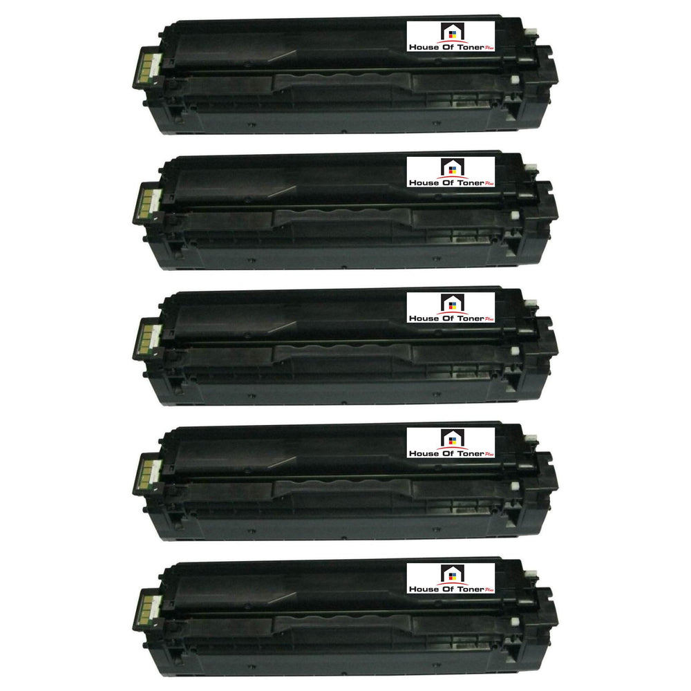 Compatible Toner Cartridge Replacement for SAMSUNG CLT-K504S (CLTK504S) Black (2.5K YLD) 5-Pack Compatible Toner Cartridge Replacement for SAMSUNG CLT-K504S (CLTK504S) Black (2.5K YLD) 5-Pack