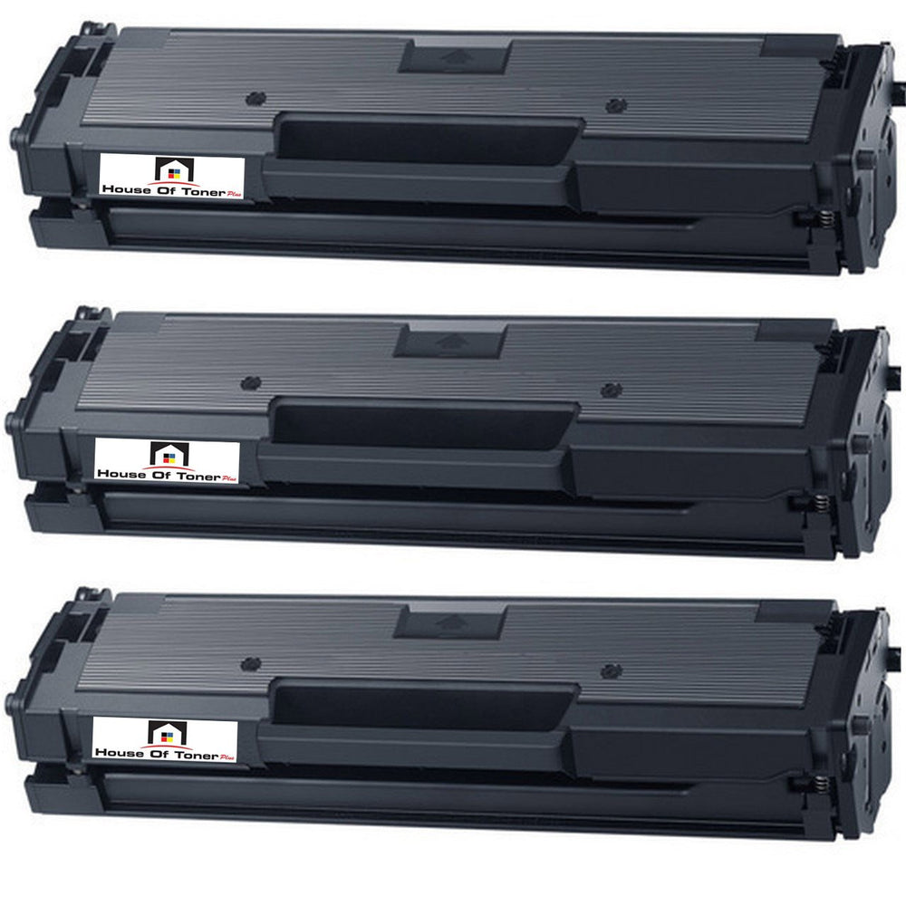 Compatible Toner Cartridge Replacement for  SAMSUNG MLTD111S (MLT-D111S) Black (1K YLD) 3-Pack Compatible Toner Cartridge Replacement for  SAMSUNG MLTD111S (MLT-D111S) Black (1K YLD) 3-Pack
