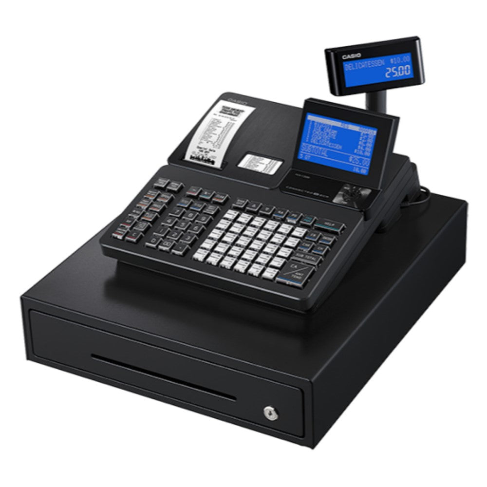CSOSRS4000 CASIO SR-S4000 30 DEPT THERMAL CASH REGISTER CSOSRS4000 CASIO SR-S4000 30 DEPT THERMAL CASH REGISTER