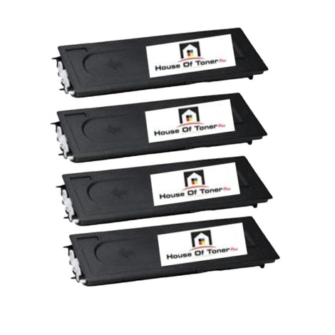Compatible Toner Cartridge Replacement for Copystar 1T02KH0US0 (TK437; TK-437) Black (4-Pack)