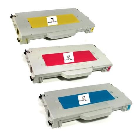 Compatible Toner Cartridge Replacement for BROTHER TN04C; TN04M; TN04Y (TN-04C; TN-04M; TN-04Y) Cyan, Magenta, Yellow (3-Pack)